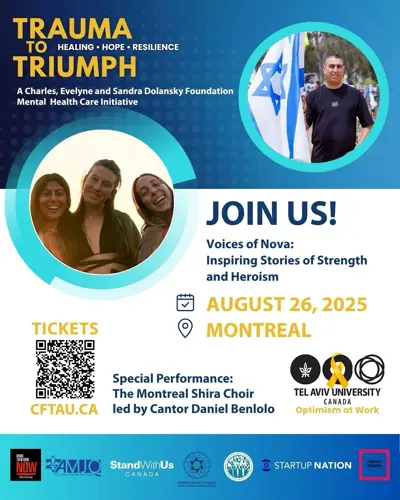 Trauma To Triumph Event Poster